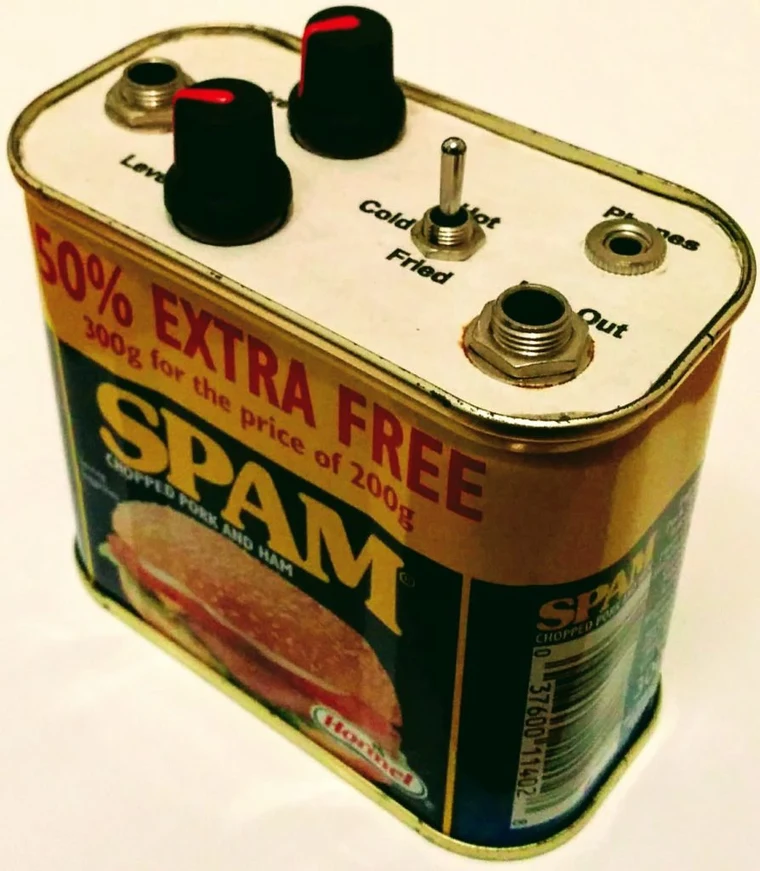 The Grand Spamp, the original 2001 op-amp prototype
